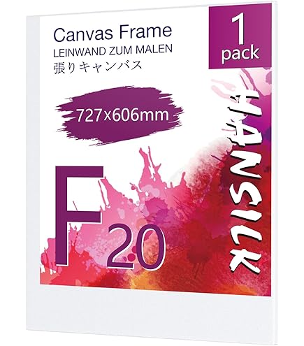 Amazon.co.jp: 【JPart&craft】3D麻キャンバス S40号 (100x100cm) 厚み